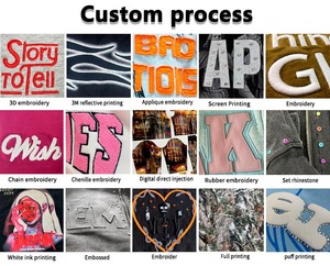 Chất lượng cao mùa đông thời trang dạo phố làm việc Varsity Zip Up máy bay ném bom Áo khoác người đàn ông tùy chỉnh thể thao ngoài trời axit rửa Túi Heavyweight Áo khoác - Product Image 5