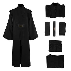 <span class=keywords><strong>Disfraz</strong></span> de Caballero Jedi de <span class=keywords><strong>Star</strong></span> <span class=keywords><strong>Wars</strong></span> para Adultos, Conjunto Completo, Túnica Marrón Beige, <span class=keywords><strong>Disfraz</strong></span> para Fiesta de Halloween, Juego de Rol - Product Image 4