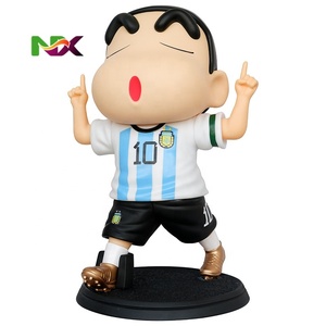 Muñeco de Peluche de Jersey Crayoned Shin Chan, Novedad, Regalo Decorativo, Figura Conmemorativa de <span class=keywords><strong>Messi</strong></span>, CR7, Neymar - Product Image 1