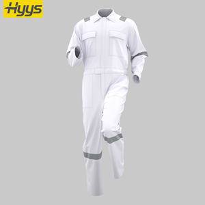 Haute qualité 100% coton vêtements de travail réfléchissants sécurité Construction vêtements de travail combinaisons - Product Image 5