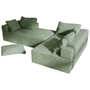 Hot Sale Modern Couch Sala Sofás Modular Seccional l Forma Sofá Sofá para Sala Sofás Set Móveis