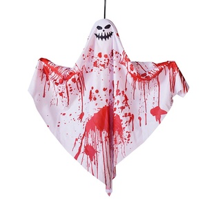 Décorations d'<span class=keywords><strong>horreur</strong></span> lumineuses et sanglantes pour Halloween/Pâques : Fantômes suspendus en plastique pour maisons hantées, salles d'évasion et bars en extérieur - Product Image 5