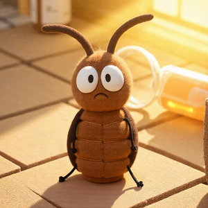Muñeco de Peluche de Insecto Suave y Adorable Personalizable al por Mayor, Juguete de Peluche de Cucaracha de Dibujos Animados, Regalos para Niños y Niñas <span class=keywords><strong>que</strong></span> Aman <span class=keywords><strong>los</strong></span> Insectos - Product Image 4