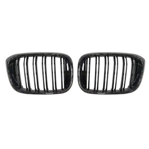 Grille avant double lamelles style carbone forgé pour X3 X4 X3M X4M G01G02 G08 F97 F98 – Vente Flash - Product Image 3