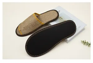 5 Star Hotel Disposable Slippers Custom Luxury Soft Slipper With Logo Support Customization For Guest Room And Spa