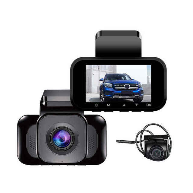 3.0 Inch 4K Ultra High Def Dash Camcorder 1080P Loop-Cycled Recording Car DVR for Continuous Monitoring