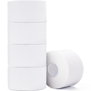 Cinta deportiva blanca fácil de rasgar, adhesiva y sin residuos, protege muñecas y tobillos de lesiones deportivas, sensible a la presión - Product Image 1