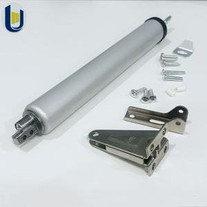 Equipo de control de puerta Hardware automático Resorte de gas Cierrapuertas Sistema de puerta de cierre automático blanco Resistencia con función de amortiguación - Product Image 6