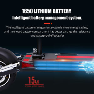 Alemania, EE. UU., almacén de la UE, Drift 500W, 800W, hoja barata, plegable, movilidad E, asiento de patinete eléctrico para adultos, batería de litio de 36V - Product Image 3