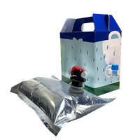 Capacité de stockage de liquide anti-brûlure en aluminium et Transparent, 3l, 5l, 10l, 20l, sac à bavoir, distributeur en boîte