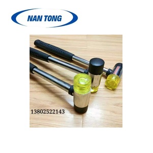Maillet en caoutchouc Nantong 2 pouces à face ronde, poignée antidérapante, pièces pour machines d'impression - Product Image 5
