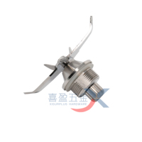 Mixeur Électrique Commercial Xiyin en Acier Inoxydable Robuste, 6 Lames, 3 Vitesses, pour Broyer la Glace, Utilisation Domestique et Hôtelière, Qualité Allemande