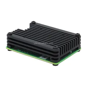 Raspberry Pi Compute Module 4 Disipador de calor Ventilador de refrigeración disipador de calor especial 12mm CM4 Disipador de calor integrado Radiador Enfriador Carcasa protectora