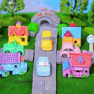 Miniaturas de Jardinería, Paisaje en Miniatura, Microaldea, Casa de Resina, Coche Pequeño, Manualidades para Bonsái, Terrario, Adornos de Escritorio, Juguetes en Miniatura - Product Image 6