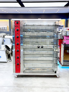 Four à rôtisserie électrique en acier inoxydable avec dispositif d'allumage électronique indépendant pour chaque niveau - Product Image 6