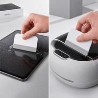 Carte de nettoyage professionnelle de haute qualité pour films de protection de téléphone, carrée, sans peluches, anti-rayures, pour surfaces souples et autres surfaces de nettoyage d'écran