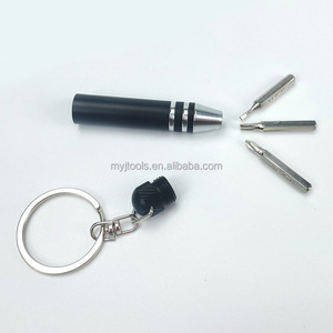 Ensemble stylo, porte-clés et tournevis 3 en 1 avec logo personnalisé, design mini, prix compétitif - Product Image 2