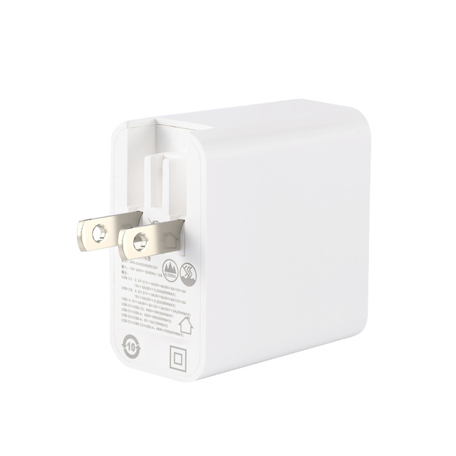 Universal New Arrival Products High Speed Gan 65W Dual Usb c Wall Charger for Mobile Phone