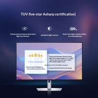 Écran commercial Dell 31,5 pouces IPS 4K 120 Hz à faible lumière bleue, compatible avec la fixation murale DP U3225QE