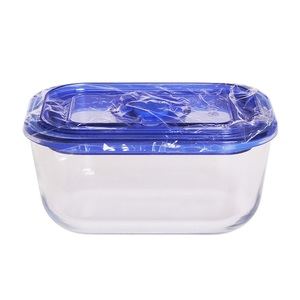 Boîte à lunch <span class=keywords><strong>en</strong></span> <span class=keywords><strong>verre</strong></span> borosilicate, hermétique, compatible micro-ondes, sans BPA, lavable au lave-vaisselle, écologique, pour le Nouvel An - Product Image 3