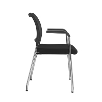 Vente en gros de roulettes de chaise empilables pour l'école moderne en métal Mobilier de bureau en plastique pour conférence et salle à manger Hôtels pour la formation en maille