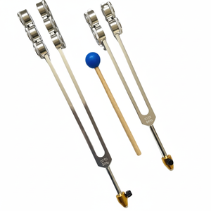 Outil de diapason en aluminium 32HZ avec marteau de guérison Vibration sonore Diagnostic Thérapie Outil de soins de santé par Vaslcare - Product Image 1