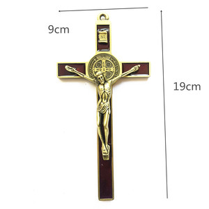 Decoración de pared con Cruz de Jesús, utensilios de Iglesia, decoración religiosa para el hogar, decoración de Navidad y Pascua, regalo Católico - Product Image 6