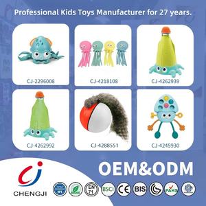 Chengji Pet gatto giocattolo divertente elettrico Beavers palla acqua giocattolo di rotolamento danza in movimento Multi-funzione acqua gioco Weazel palla - Product Image 6