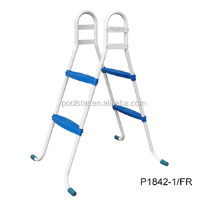 Échelle de <span class=keywords><strong>piscine</strong></span> en acier Best Way à 4 marches, montage sur pont, échelle de <span class=keywords><strong>piscine</strong></span> lourde pour <span class=keywords><strong>piscine</strong></span> hors sol, installation facile pour <span class=keywords><strong>piscine</strong></span> Intex - Product Image 3