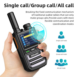 Binqi BQ-220A 4 gam LTE PoC đài phát thanh <span class=keywords><strong>Dual</strong></span> <span class=keywords><strong>Sim</strong></span> Thẻ GPS Real PTT cầm tay Walkie Talkie 5000km Long Range toàn cầu PTT liên lạc không dây - Product Image 4