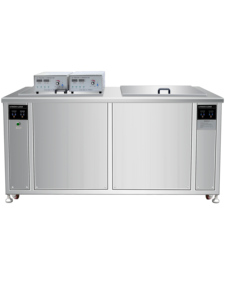 Dos tanques 61L Máquina limpiadora ultrasónica industrial portátil automatizada Gafas de joyería Industrias médicas Eléctricas - Product Image 6