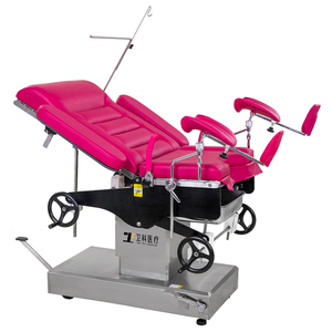 Elektrikli obstetrik teslimat yatakları çıkış tezgahı doğum koltuğu jinekolojik muayene ameliyat masası - Product Image 3
