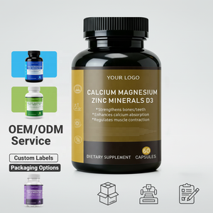 OEM/ODM Calcium Magnesium Zink D3 <span class=keywords><strong>Capsules</strong></span> - Aangepaste Private Label Supplement voor Volwassenen voor de Gezonde Botten, 60 <span class=keywords><strong>Capsules</strong></span>, 2 <span class=keywords><strong>Capsules</strong></span> per Portie - Product Image 6