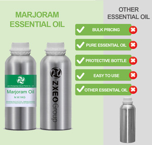 Huile essentielle de marjolaine crue certifiée <span class=keywords><strong>Cosmos</strong></span> de qualité thérapeutique égyptienne pure 100% pour aromathérapie/massage/diffuseurs et bain - Product Image 5