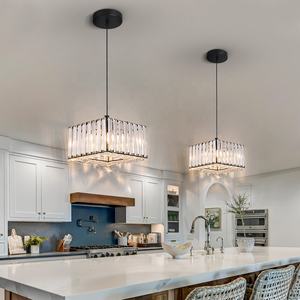 Home Decor Kristallen Moderne Kroonluchter voor Eettafel Keuken Slaapkamer Nachtkastje Bar - Product Image 3