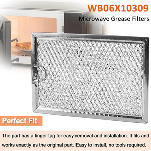 Filtre à graisse de remplacement en aluminium 7,6 pouces x 5 pouces pour four à micro-ondes WB06X10309 WB06X10359 - Product Image 2