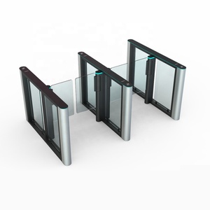 Tòa nhà văn phòng lối vào cho người đi bộ kiểm soát truy cập an ninh Swing turnstile cổng Hợp kim nhôm cổng tốc độ - Product Image 4