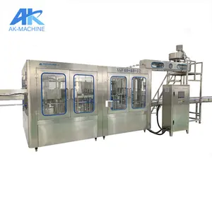 Automatic PET Plastic Small Bottle Pure Drinking Mineral Water Production Line / Bottle Water Filling Machine