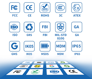 Cenava 6.5 inch PDAs IP67 Máy quét mã vạch không thấm nước thắng OS gồ ghề <span class=keywords><strong>PDA</strong></span> - Product Image 5