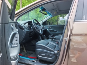Santa Fe 2018 Usado, Automático, 4x4, 7 <span class=keywords><strong>Plazas</strong></span>, SUV Inteligente, Volante a la Izquierda, Interior Oscuro, R18, Tapicería de Tela, Auto de Segunda Mano Barato - Product Image 5