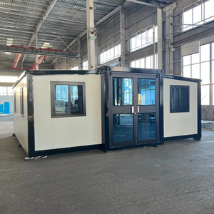 บ้านตู้คอนเทนเนอร์20FT สำเร็จรูป40ft ขยายได้พร้อมการอยู่อาศัย2ห้องนอนบ้าน Prefab อื่นๆ - Product Image 3