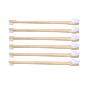 Doğal kömür yumuşak kıl bambu diş fırçası Pet köpek için - Product Image 3