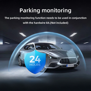 5504 9.66 inch thực 4k phía trước và 1080p phía sau để ghi âm kép điều khiển giọng nói toàn cầu mà không cần đánh thức BSD điểm mù <span class=keywords><strong>DVR</strong></span> Dash Cam - Product Image 3