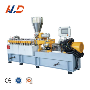 저렴한 비용 마스터 배치 PP PE 플라스틱 입상 펠레타이저 트윈 스크류 압출기 기계 - Product Image 1