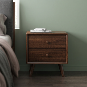 Modern Small Space Multi-Purpose Nightstand with Storage <b>Compact</b> <b>Bedside</b> <b>Table</b> for Bedroom Furniture - Product Image 4