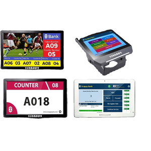 Snappy 2024 nouvelle technologie système d'affichage de statut de file d'attente de 55 pouces équipement publicitaire pour la banque d'hôpital et d'autres organisations - Product Image 1