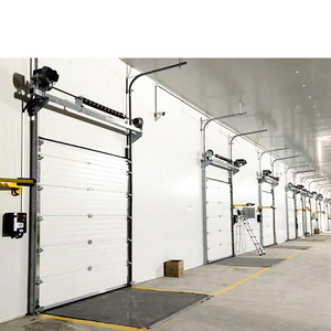 <span class=keywords><strong>Porte</strong></span> <span class=keywords><strong>sectionnelle</strong></span> coulissante à levage vertical automatisée pour entrepôt industriel, fabriquée par des fabricants chinois - Product Image 6