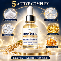 Sérum éclaircissant pour le visage au glutathion, à l'acide ursolique, au collagène et à la vitamine C pour un teint uniforme et une peau raffermie