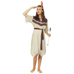 Kostum Putri Aborigin Amerika Asli untuk Pertunjukan Halloween Anak-Anak ACDG-002 - Product Image 5