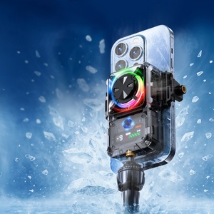 MEMO DL23 Live Streaming Gaming Fast <b>Phone</b> Cooling Fan 2000mAh <b>Battery</b> Mobile <b>Phone</b> Radiator with Bracket Hole - Product Image 1
